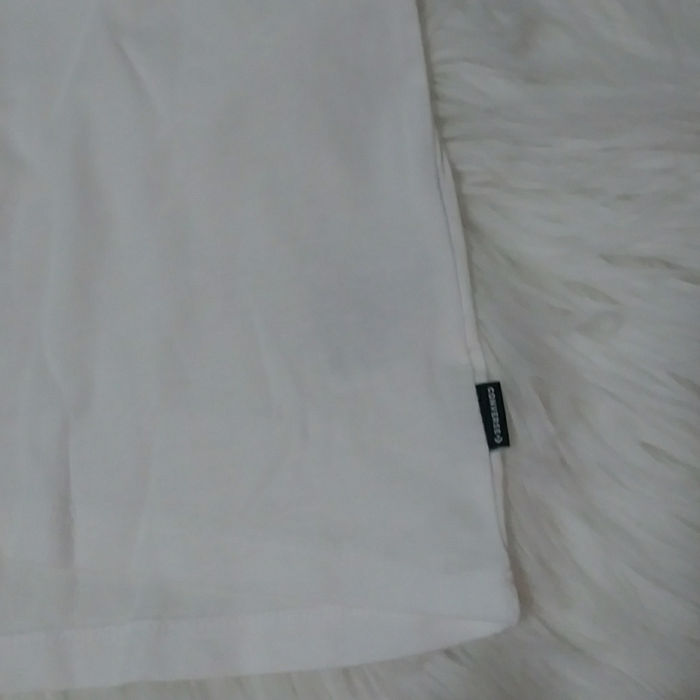 NWT Metallic Converse Chuck All Star Patch T-Shirt - Picture 6 of 6